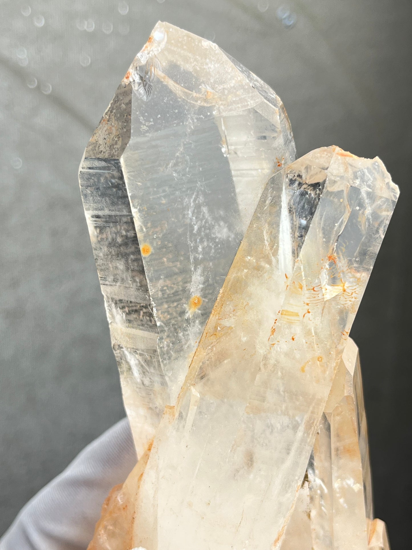 Kvarts Gruppe med jernoksid