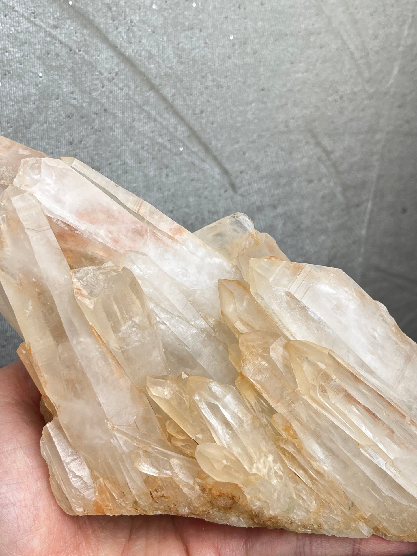 Kvarts med jernoksid gruppe XL 1kg