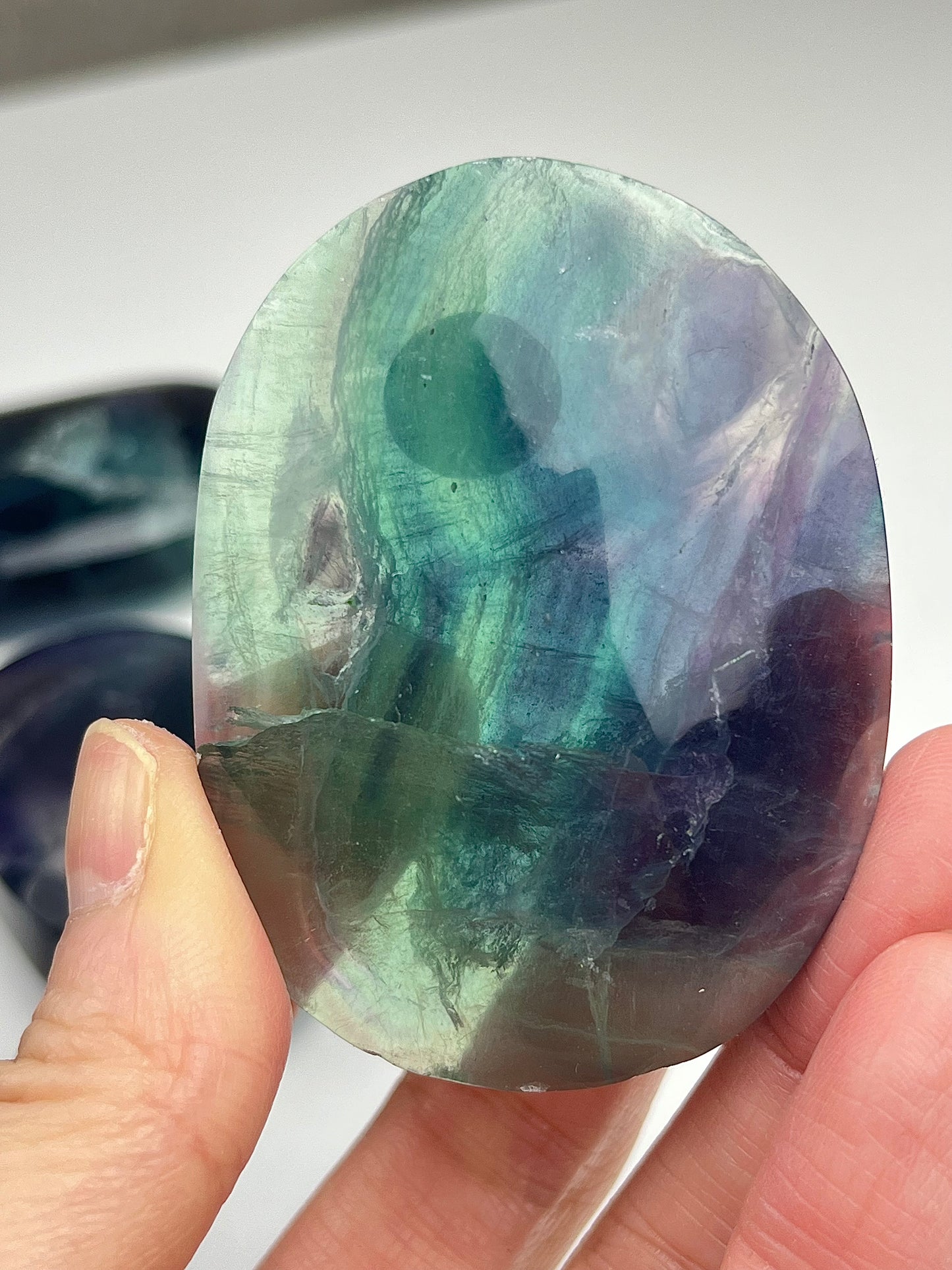 Fluoritt Håndstein