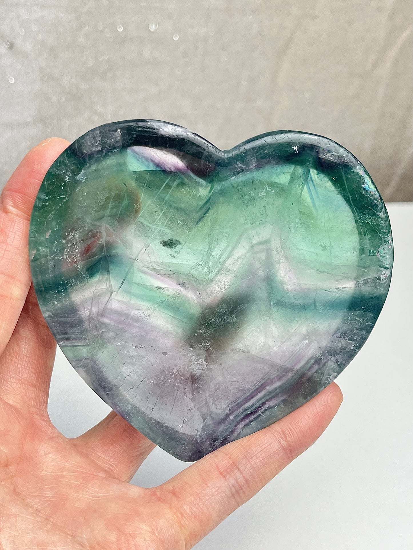 Regnbue Fluoritt skål