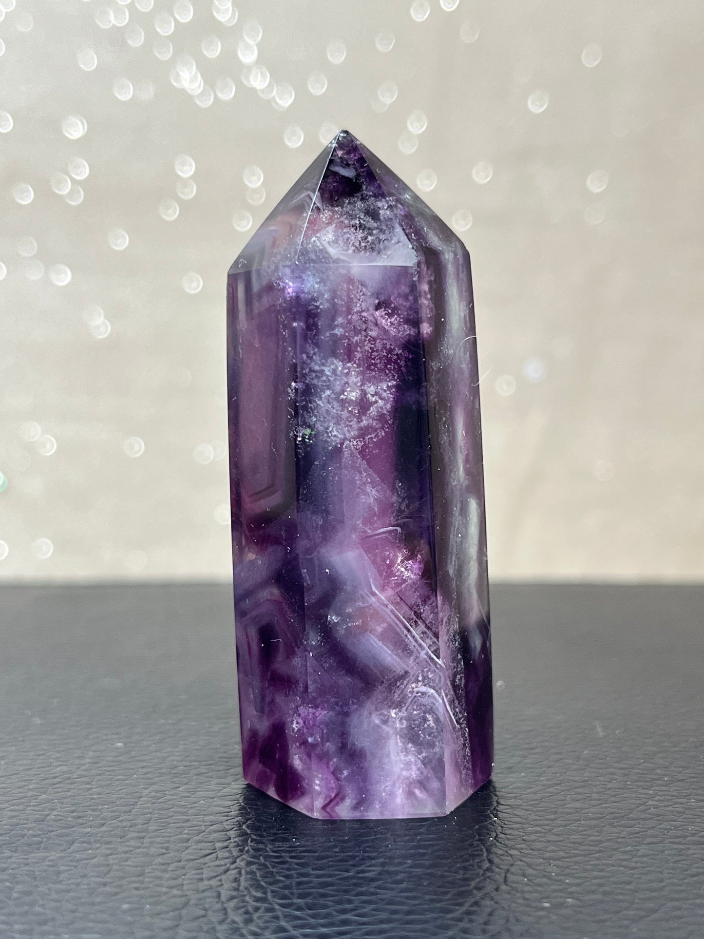 Rainbow Fluorite tower