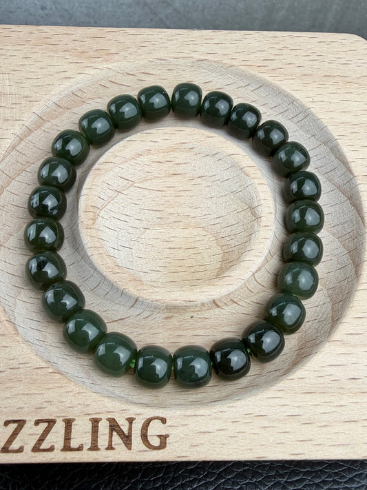 Jade, Nefritt armbånd 7-8mm+