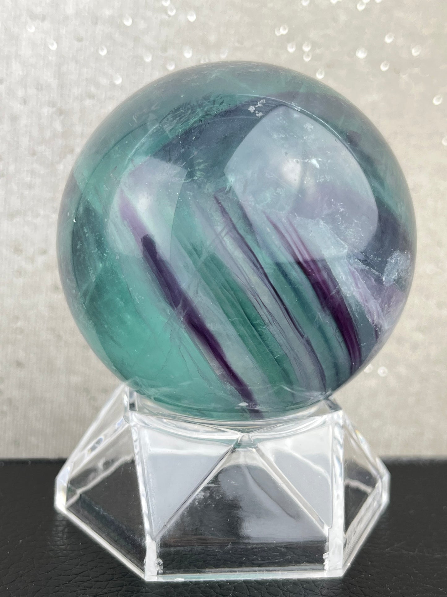 Regnbue Fluoritt kule