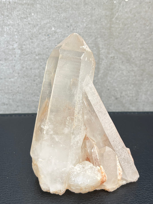 Kvarts gruppe med jernoksid