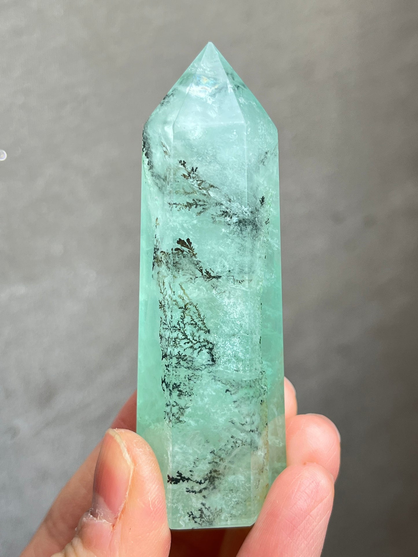 Dendritic Fluoritt tårn, God kvalitet