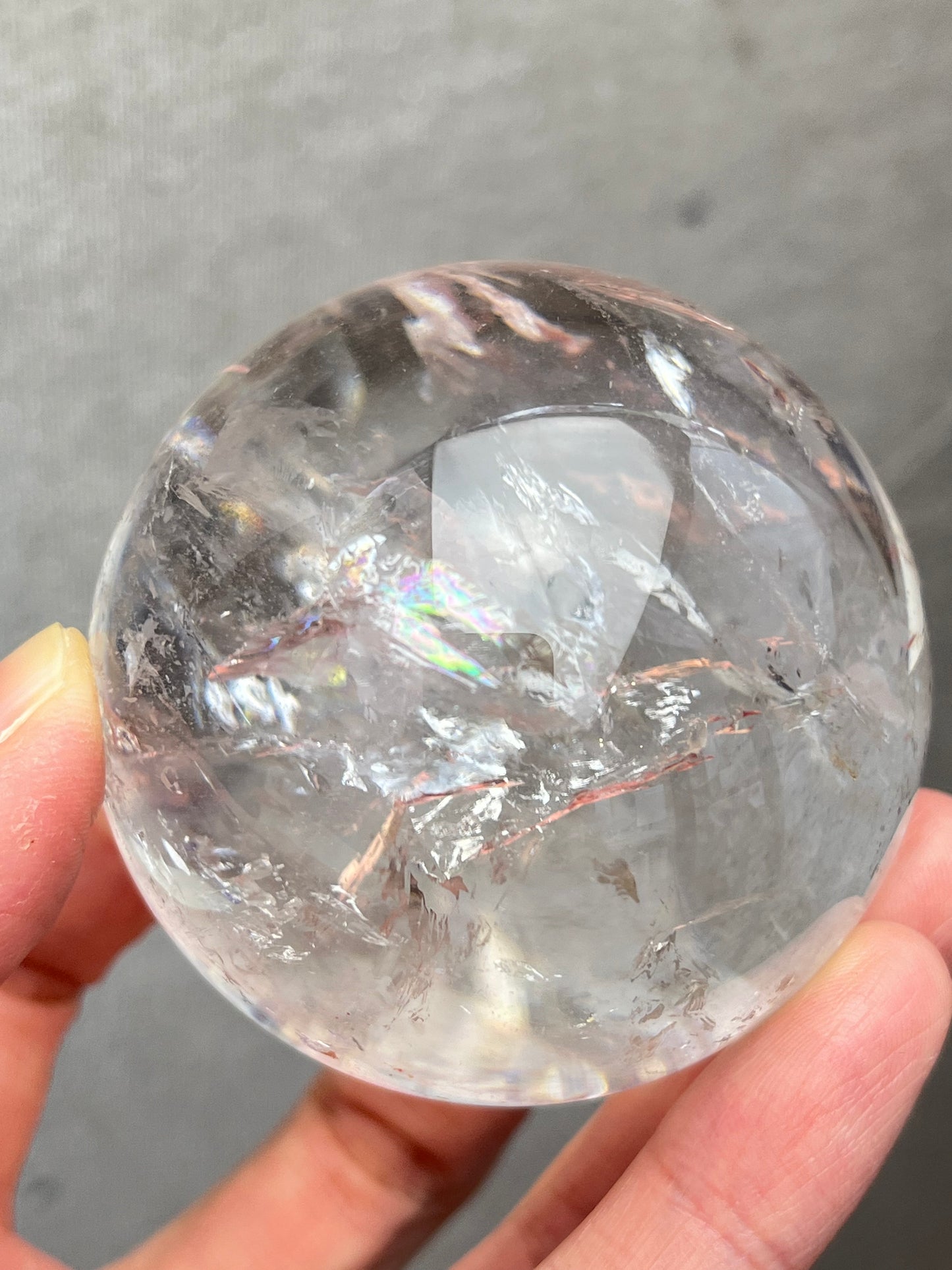 Klar kvarts Bergkrystall Kule, God kvalitet