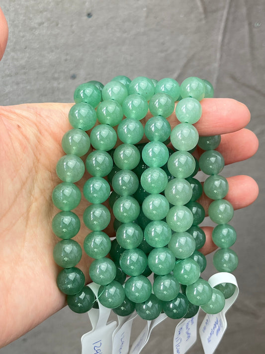 Grønn Aventurin armbånd