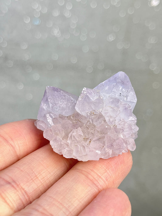 Ametyst kaktuskvarts (spirit quartz)