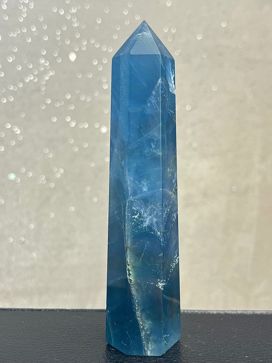 Blågrønn Fluoritt tårn