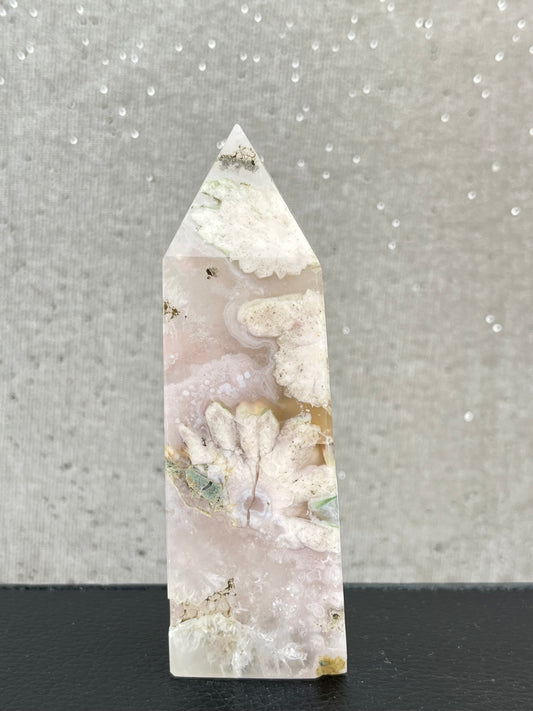 Blomster Agat tårn-H