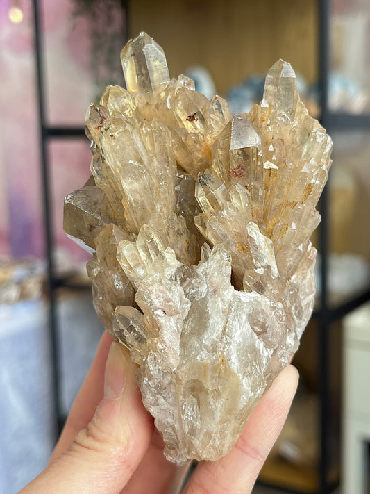 Naturlig citrin fra Kongo (Kundalini citrin)