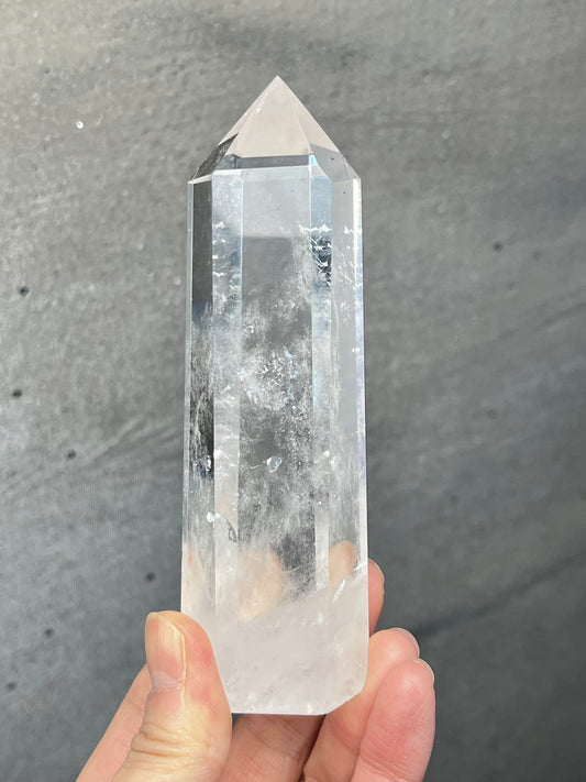 Bergkrystall klarkvarts tårn