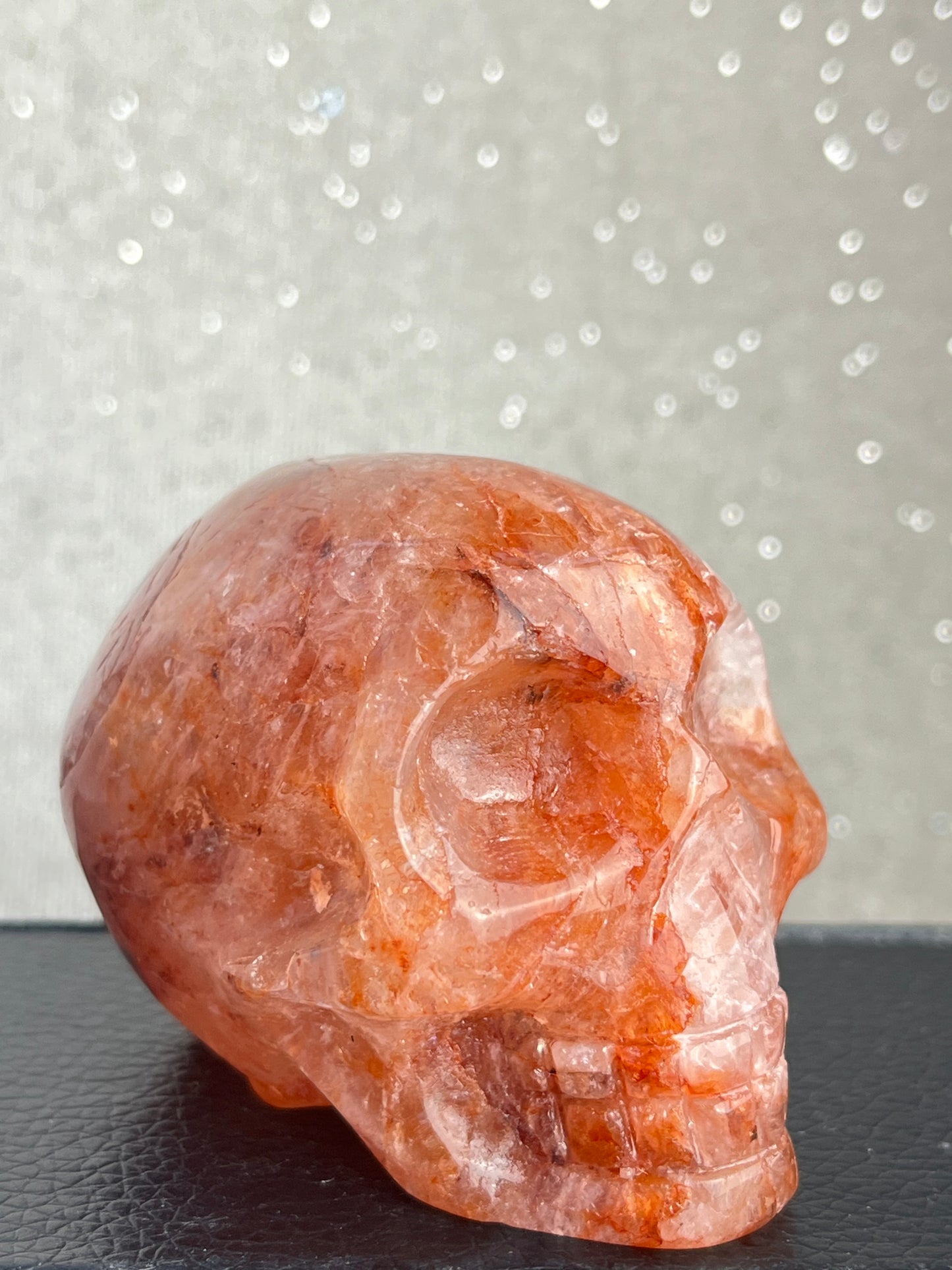 Flammekvarts Hodeskalle