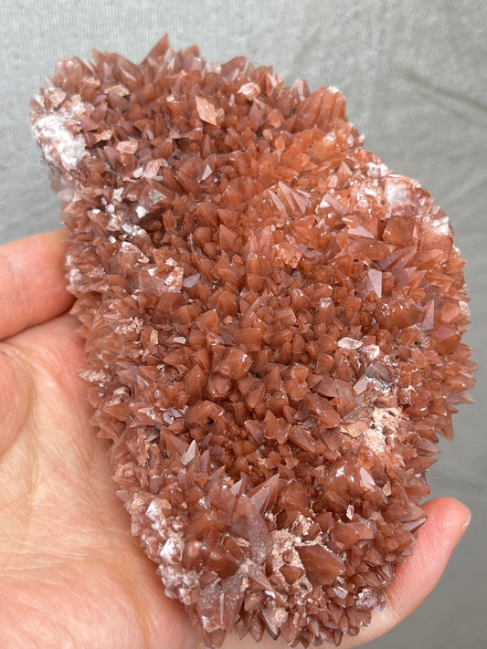 Kalsitt med hematitt (Rød kalsitt)