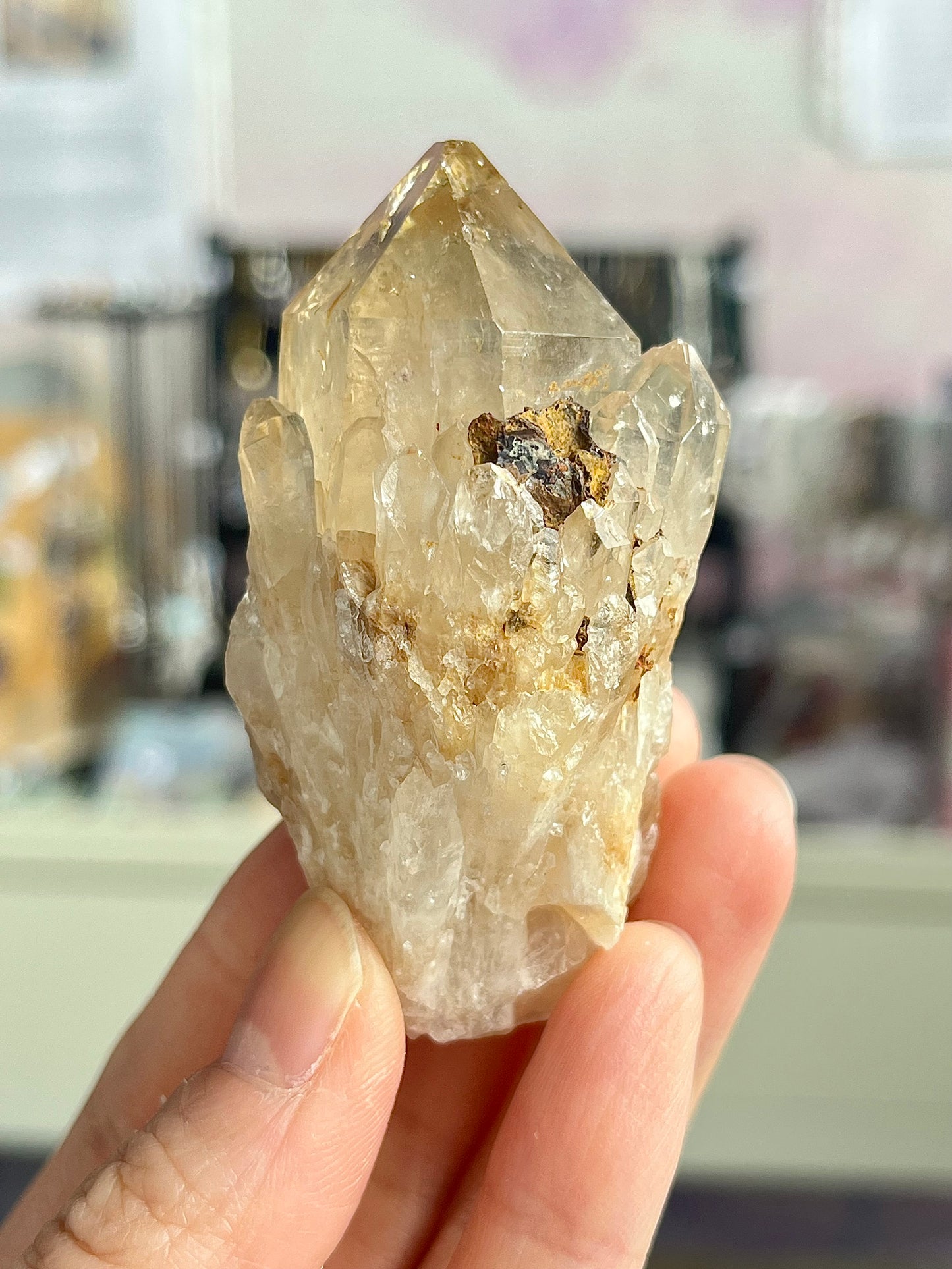 Naturlig citrin fra Kongo (Kundalini citrin)