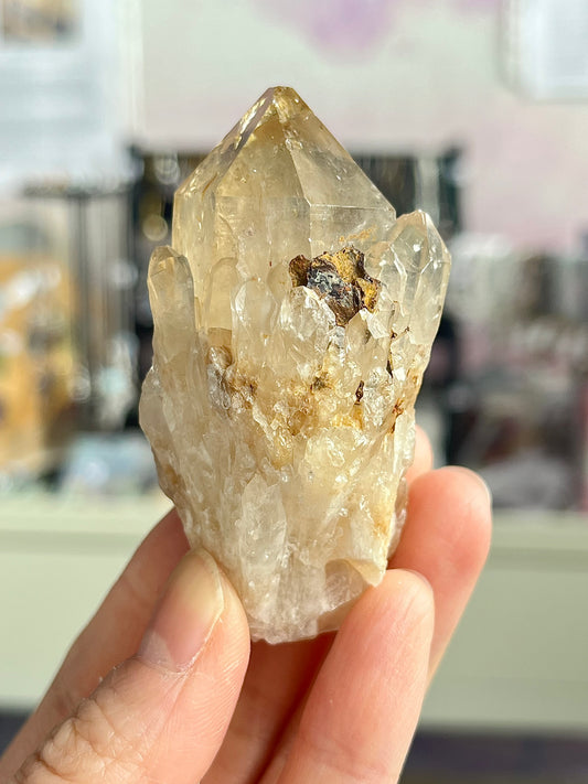 Naturlig citrin fra Kongo (Kundalini citrin)