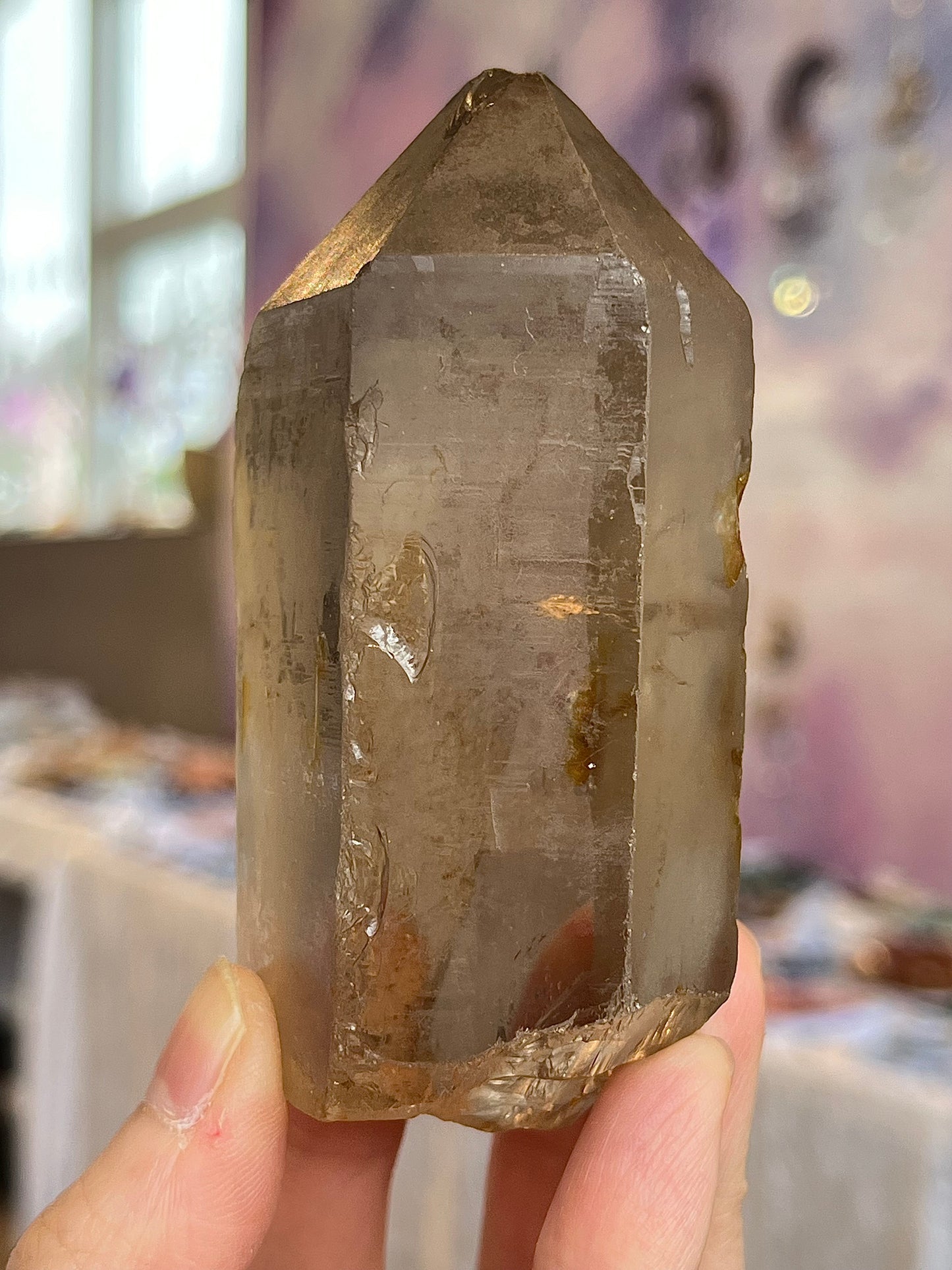 Natural Smoky Quartz Point