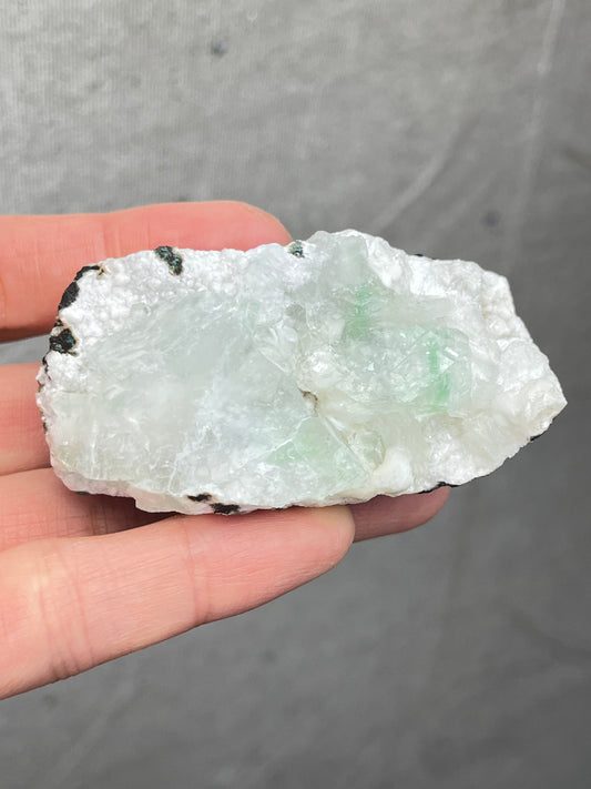 Grønn Apofylitt, zeolitt