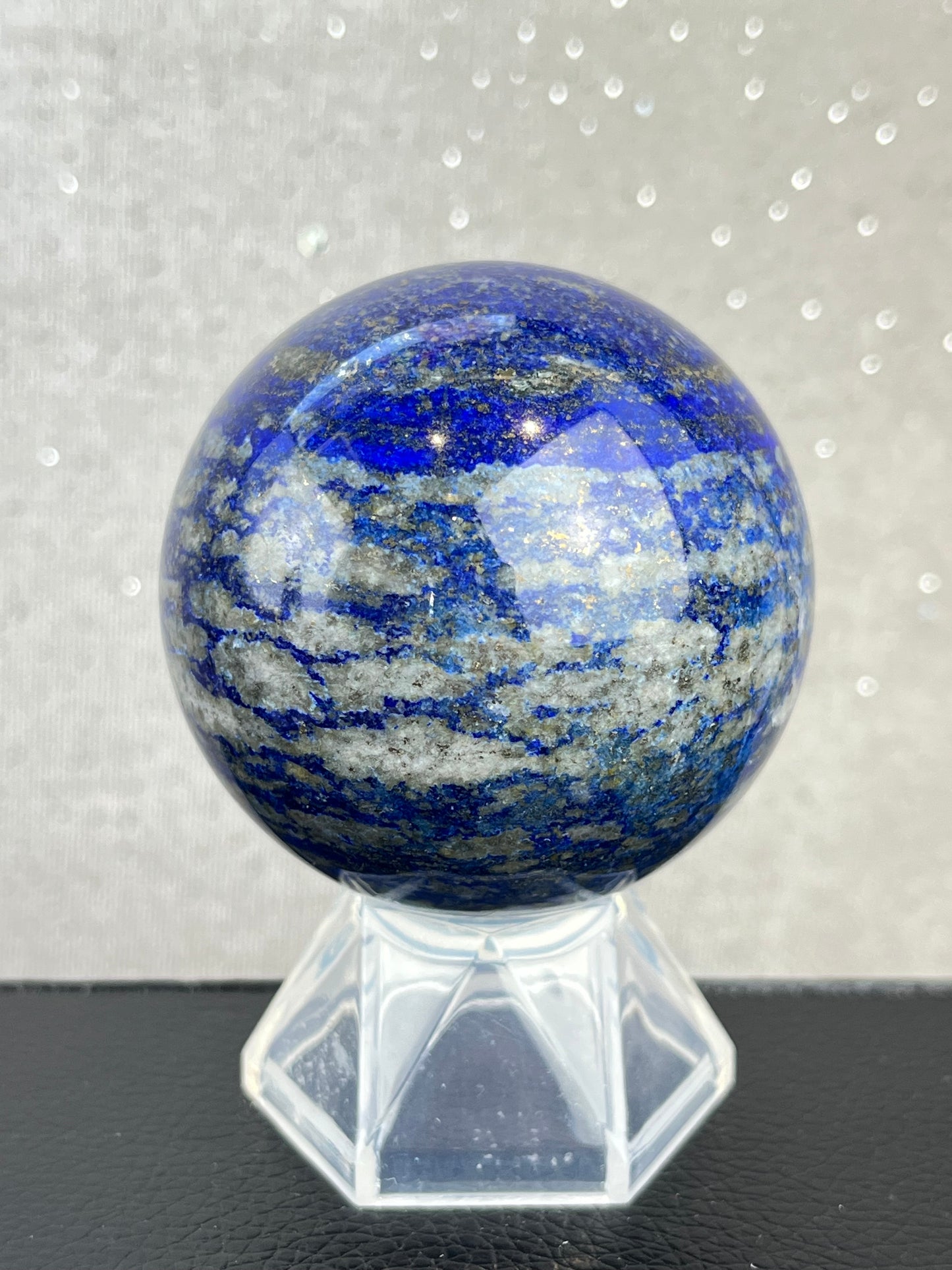 Lapis lazuli sphere