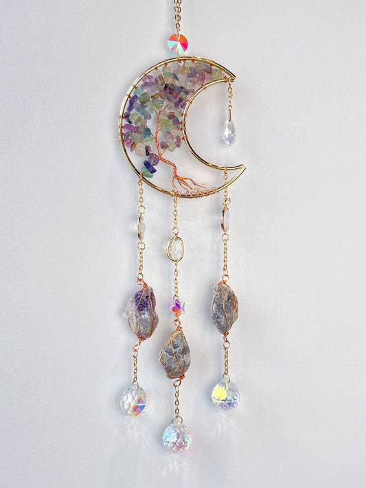 Krystall solfanger, Fluoritt