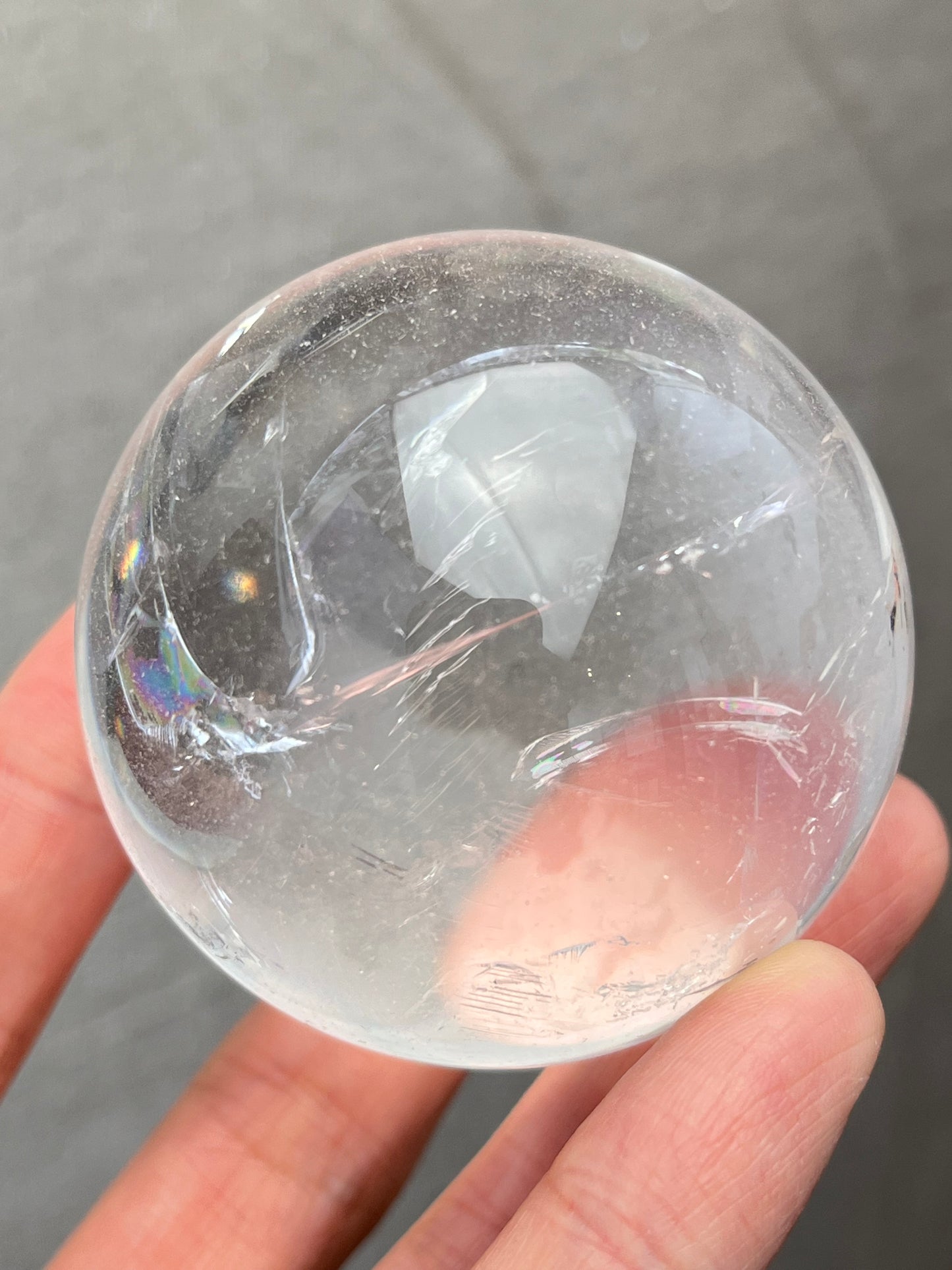 Klar kvarts Bergkrystall Kule, God kvalitet