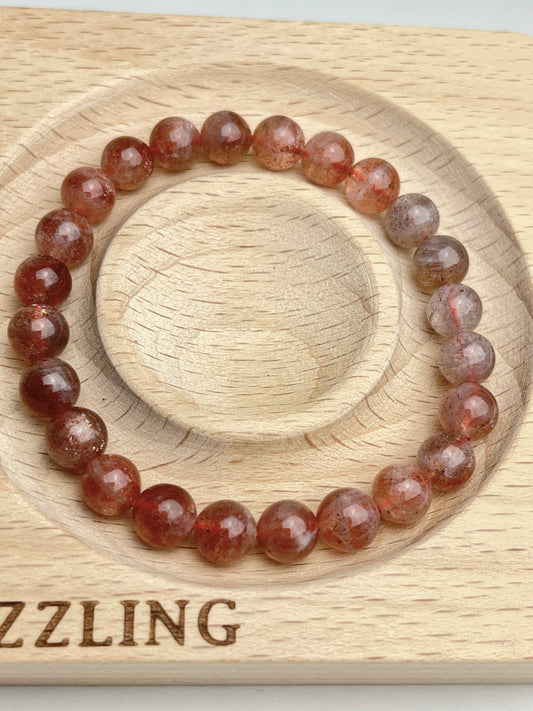 Solstein armbånd 7mm+