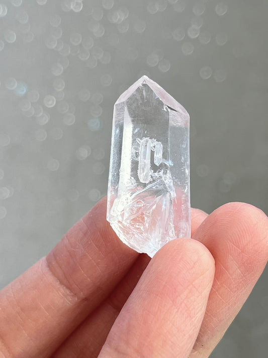 Bergkrystall fra Hashupi Mine (Hashupi-kvarts)