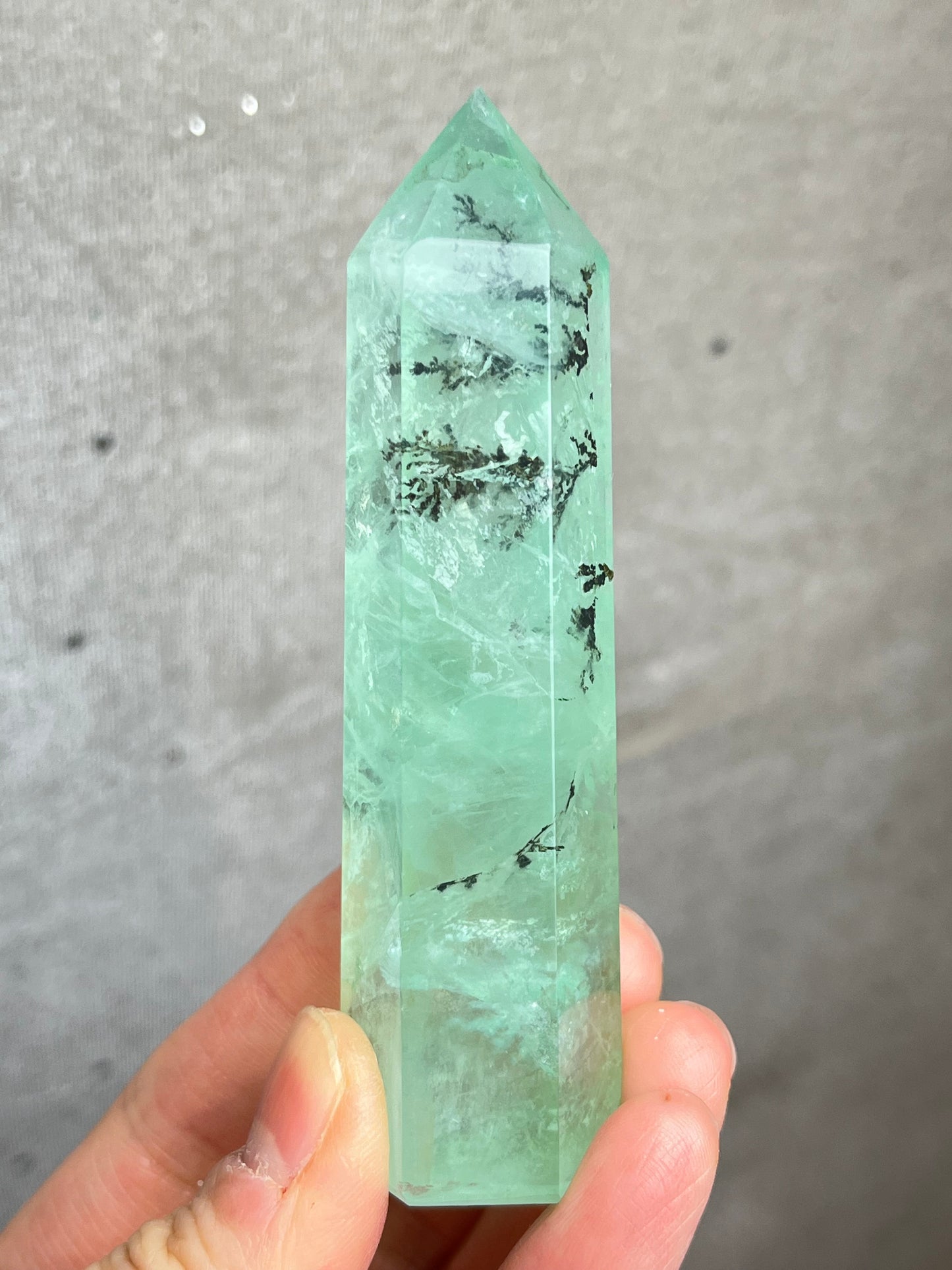 Dendritic Fluoritt tårn, God kvalitet