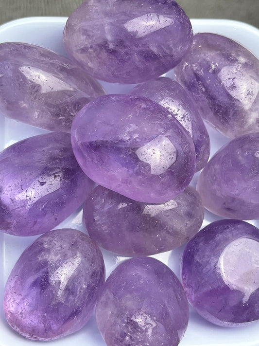 Ametyst tromlet 30-40mm