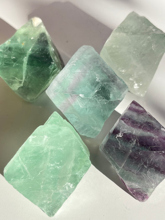 Fluoritt Oktaeder, XL 4.3cm