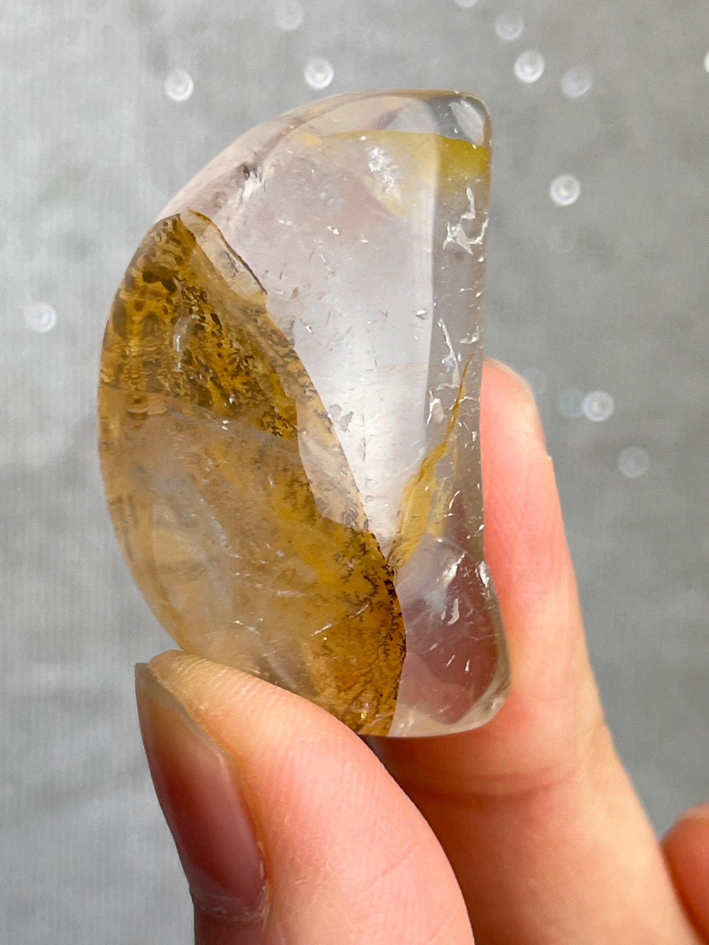 Dendritic kvarts måne