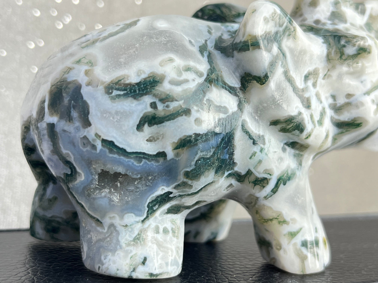 Mose Agat Elefant 10cm