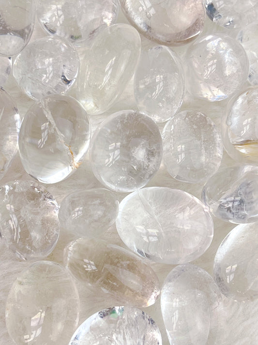 Bergkrystall tromlet 15-20cm