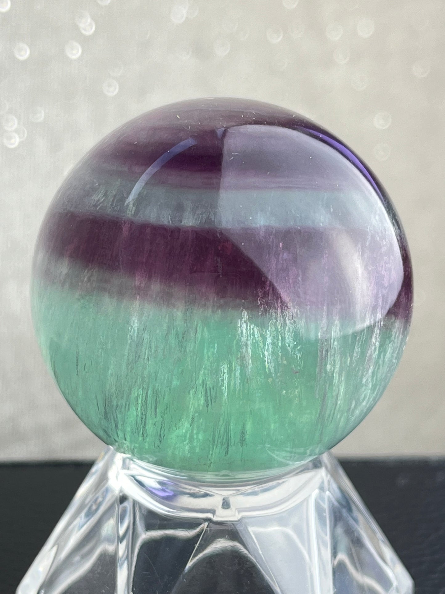 Regnbue Fluoritt Kule