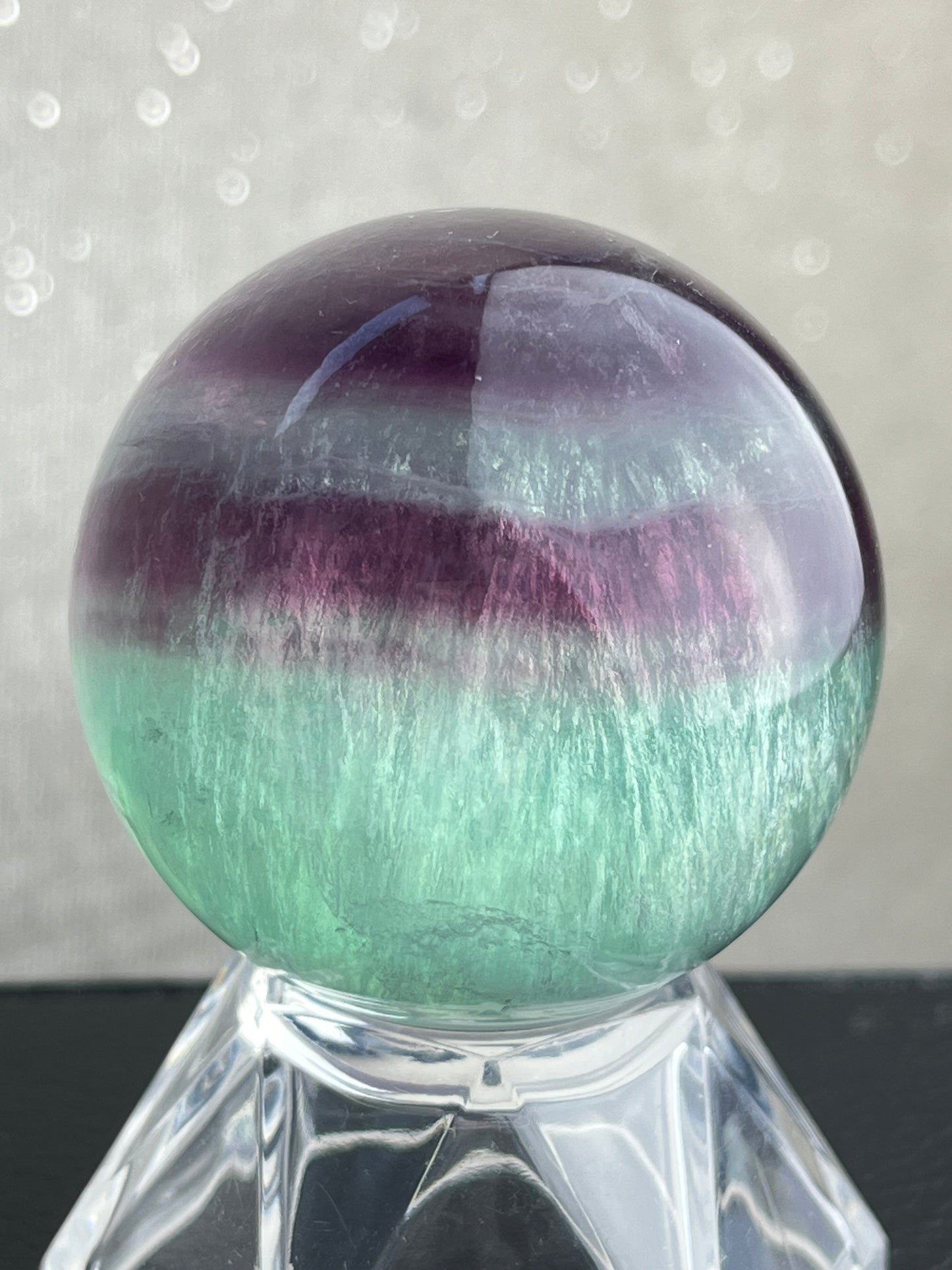 Regnbue Fluoritt Kule