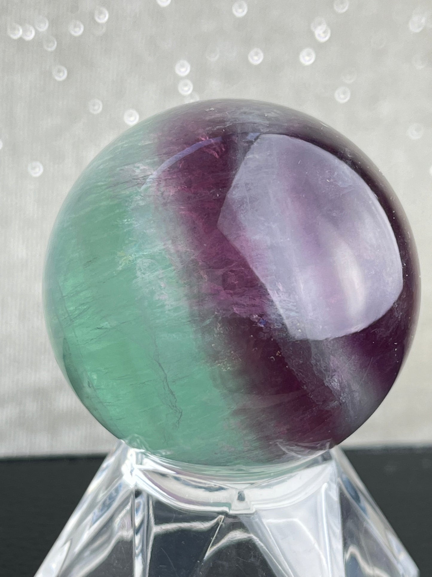 Regnbue Fluoritt Kule