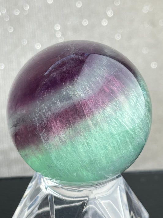 Regnbue Fluoritt Kule