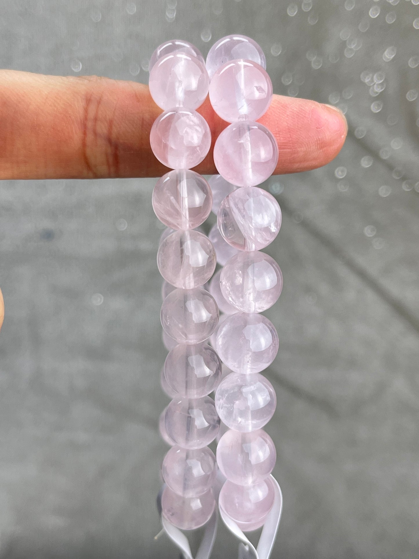 Rosenkvarts armbånd 10mm+