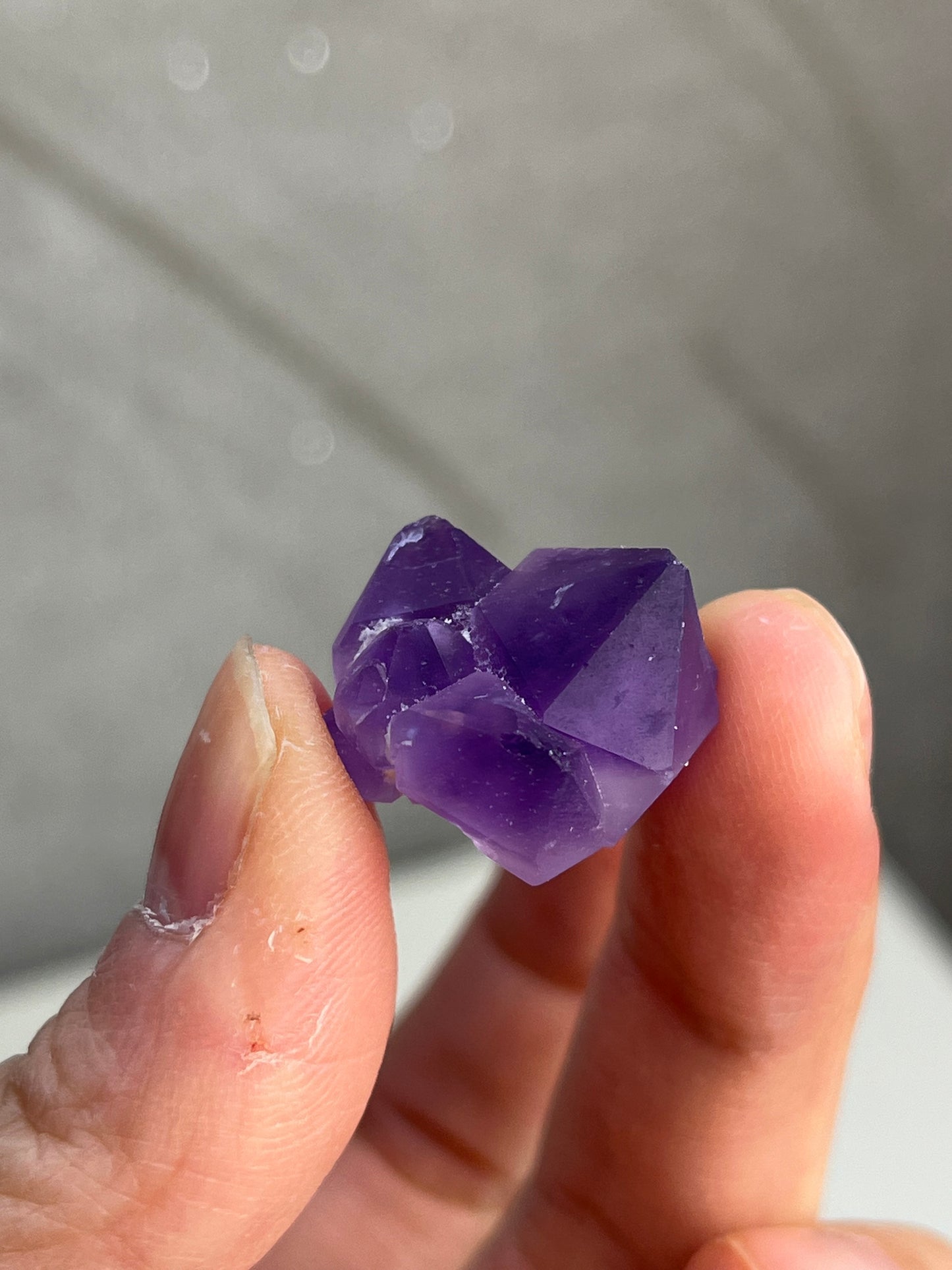 Ametyst mini klynge 1.5-2.4cm