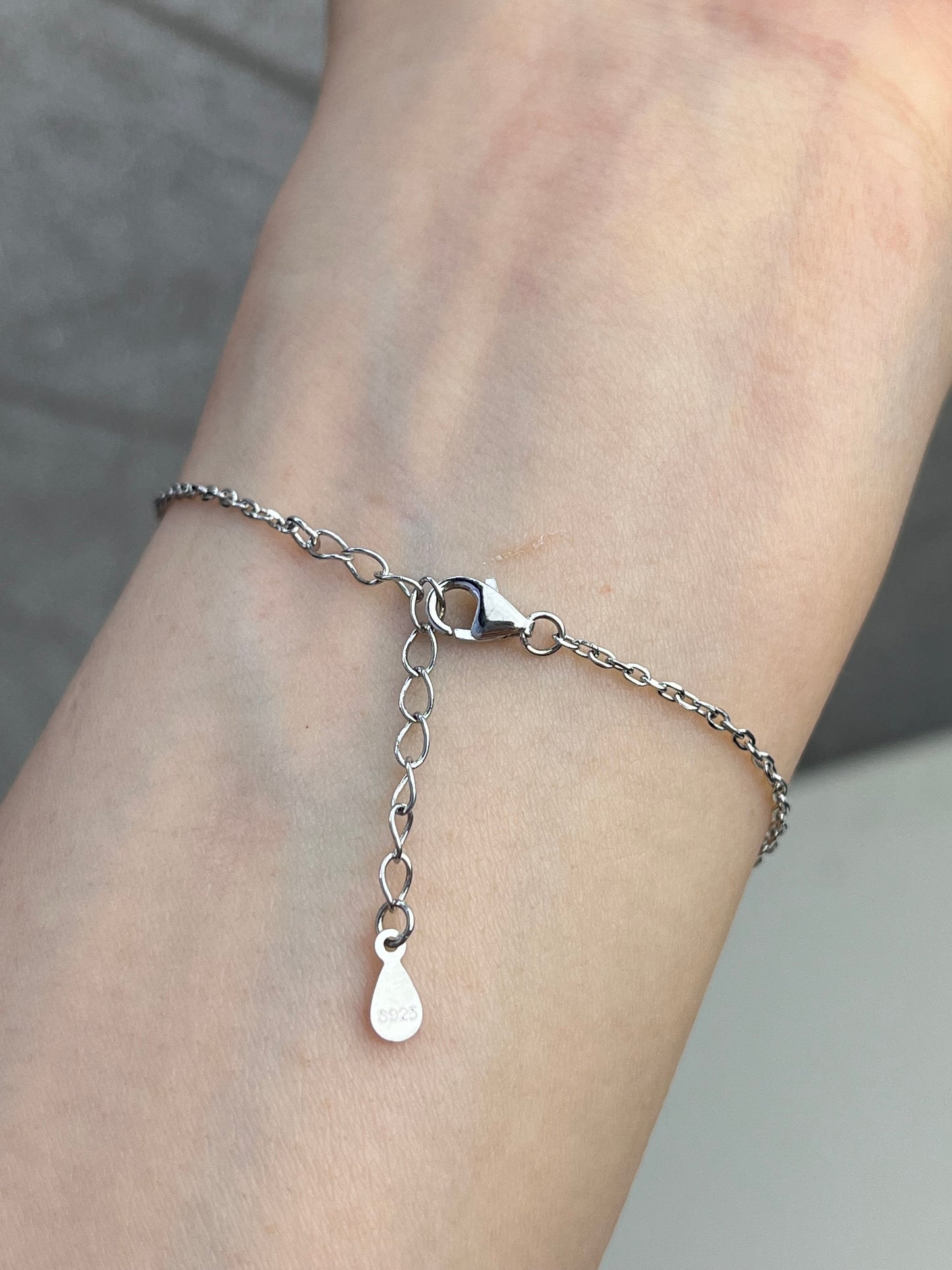 Ammolite armbånd i 925 sterling sølv