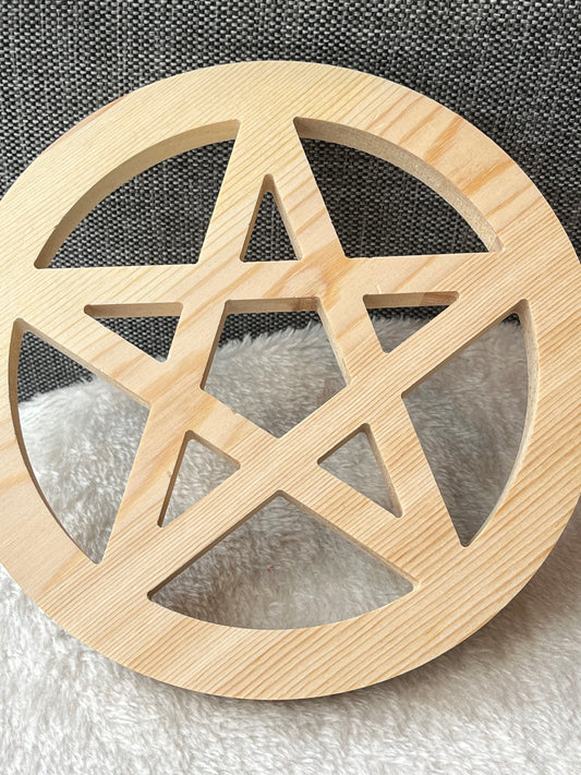 Plate, Pentagram 20cm