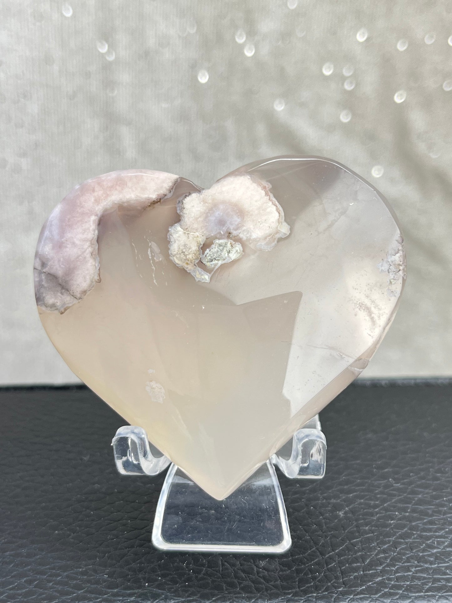 Blomster Agat hjerte