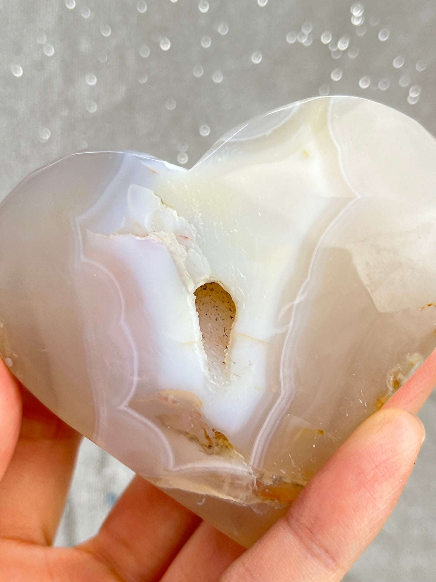 Blomster Agat hjerte