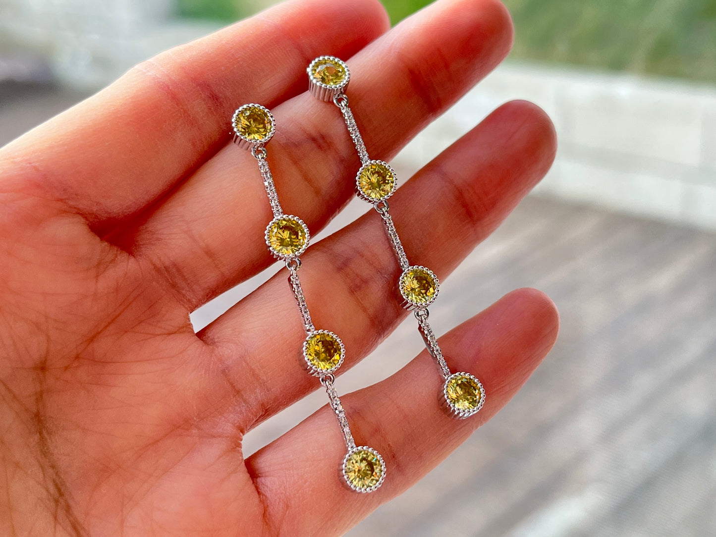 Øredobber med zirkonia