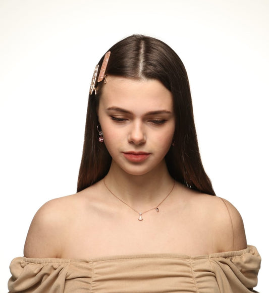 Halskjede med vifteform