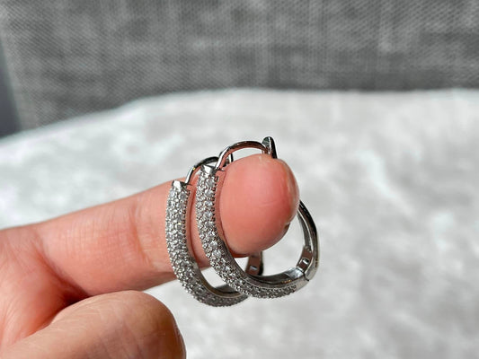 Øredobber med zirkonia