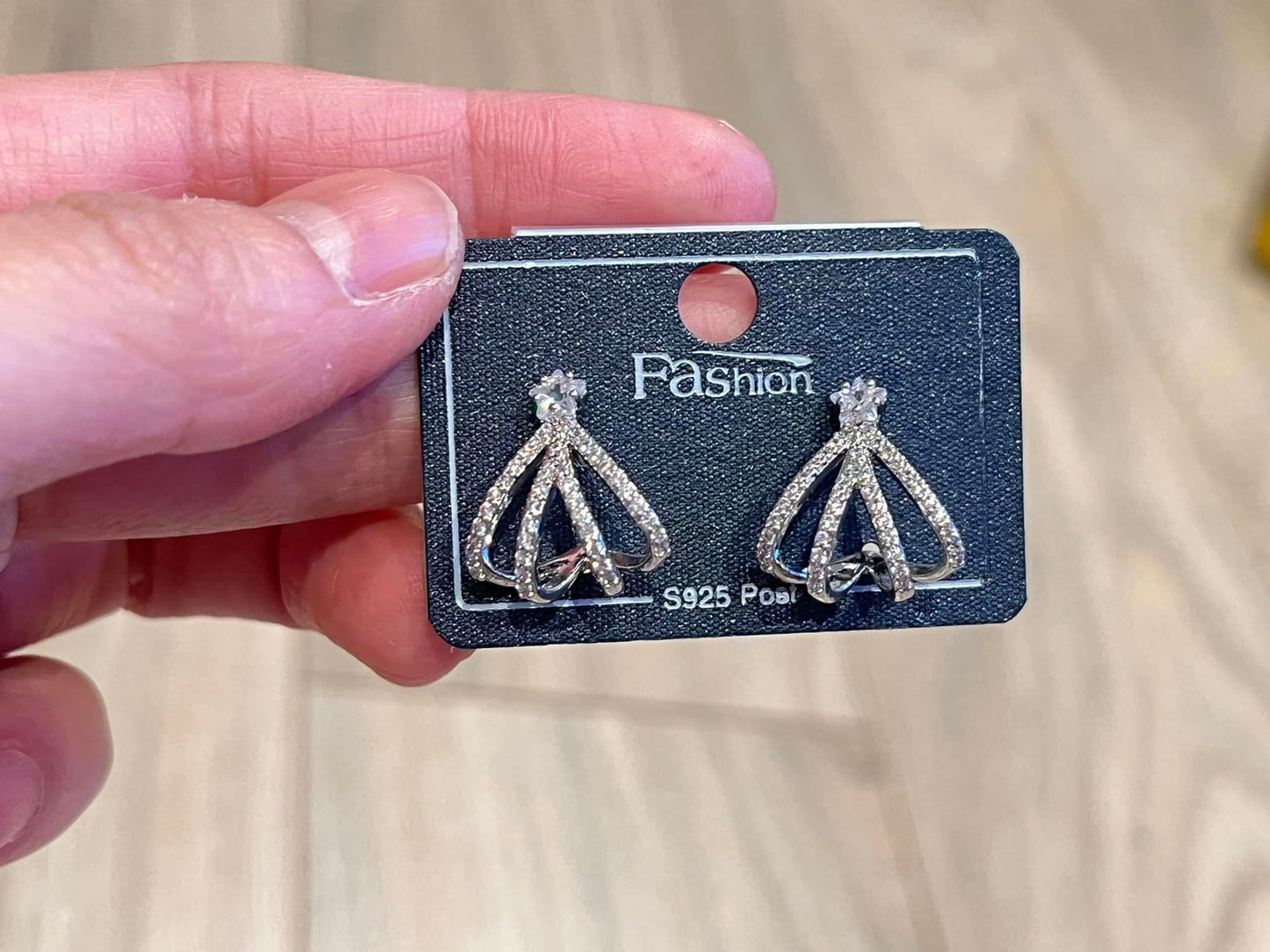 earrings with cubic zirconia