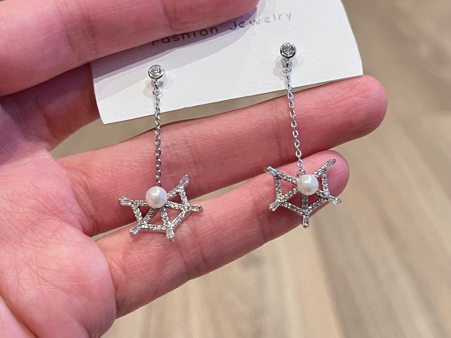 Øredobber med zirkonia