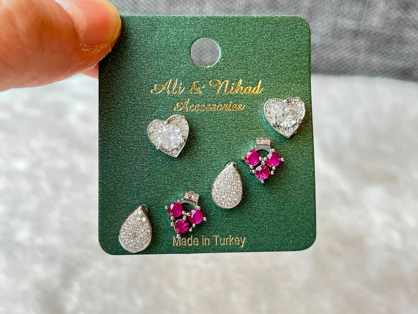 Øredobber med zirkonia