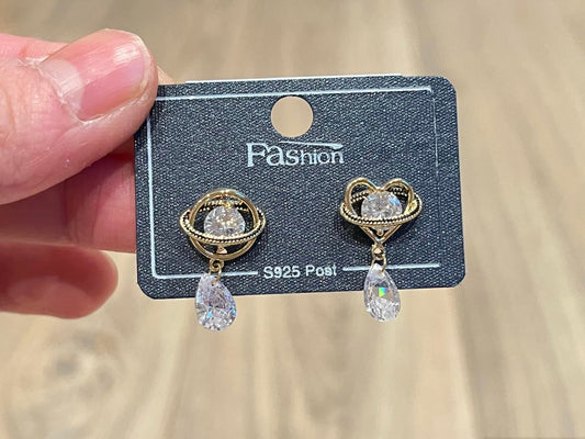 Øredobber med zirkonia